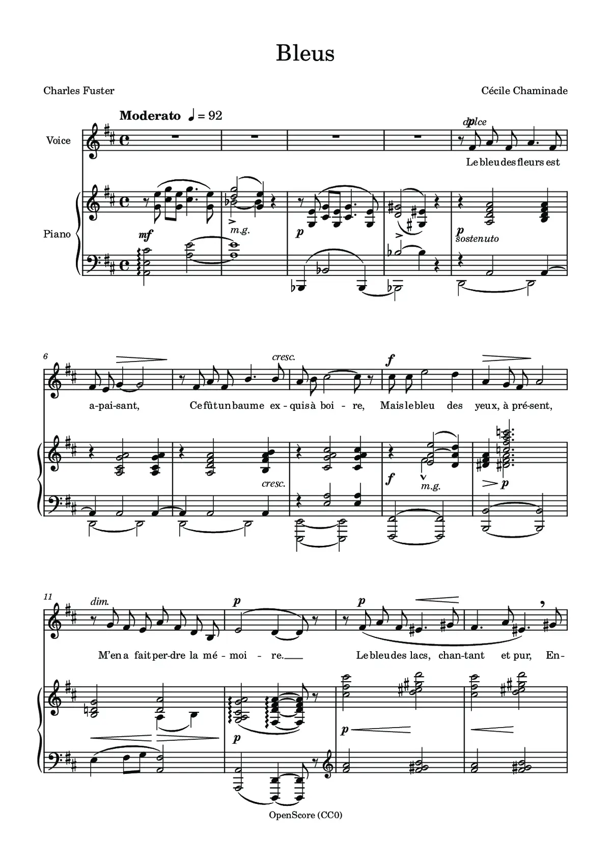 Bleus - Page 1