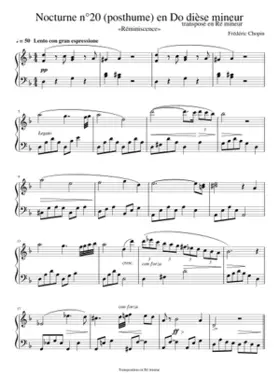 Nocturne in C-sharp minor B.49