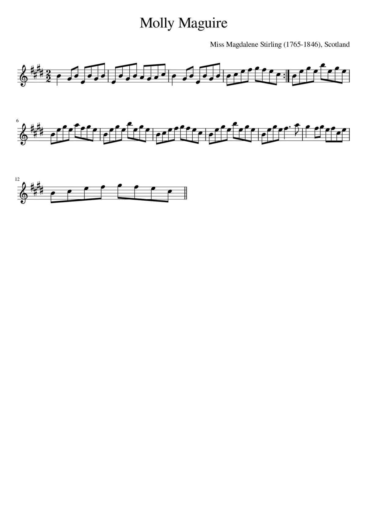 Molly Maguire - Page 1