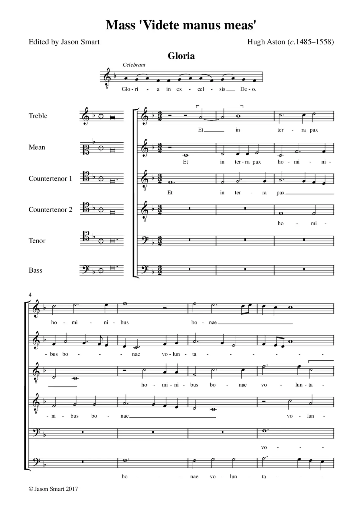 Mass Videte manus meas - Page 1
