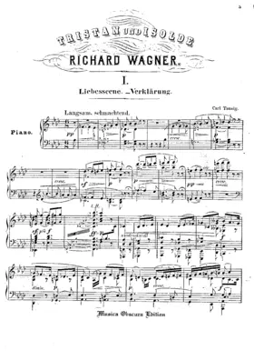 3 Paraphrasen über Richard Wagner's 'Tristan und Isolde'