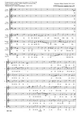 Deus in nomine tuo a 8