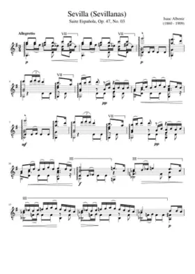 Suite Española No.1 Op.47