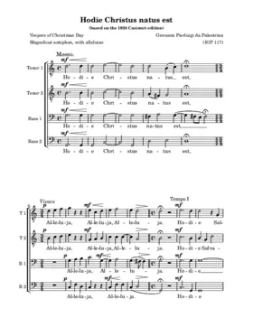 Hodie Christus natus est a 4