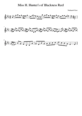 Miss H. Hunters of Blackness Reel