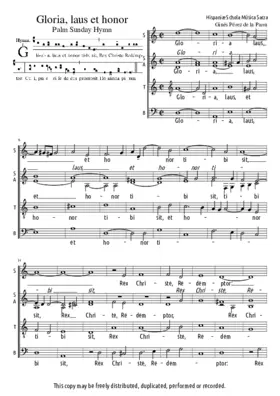 Gloria, laus et honor