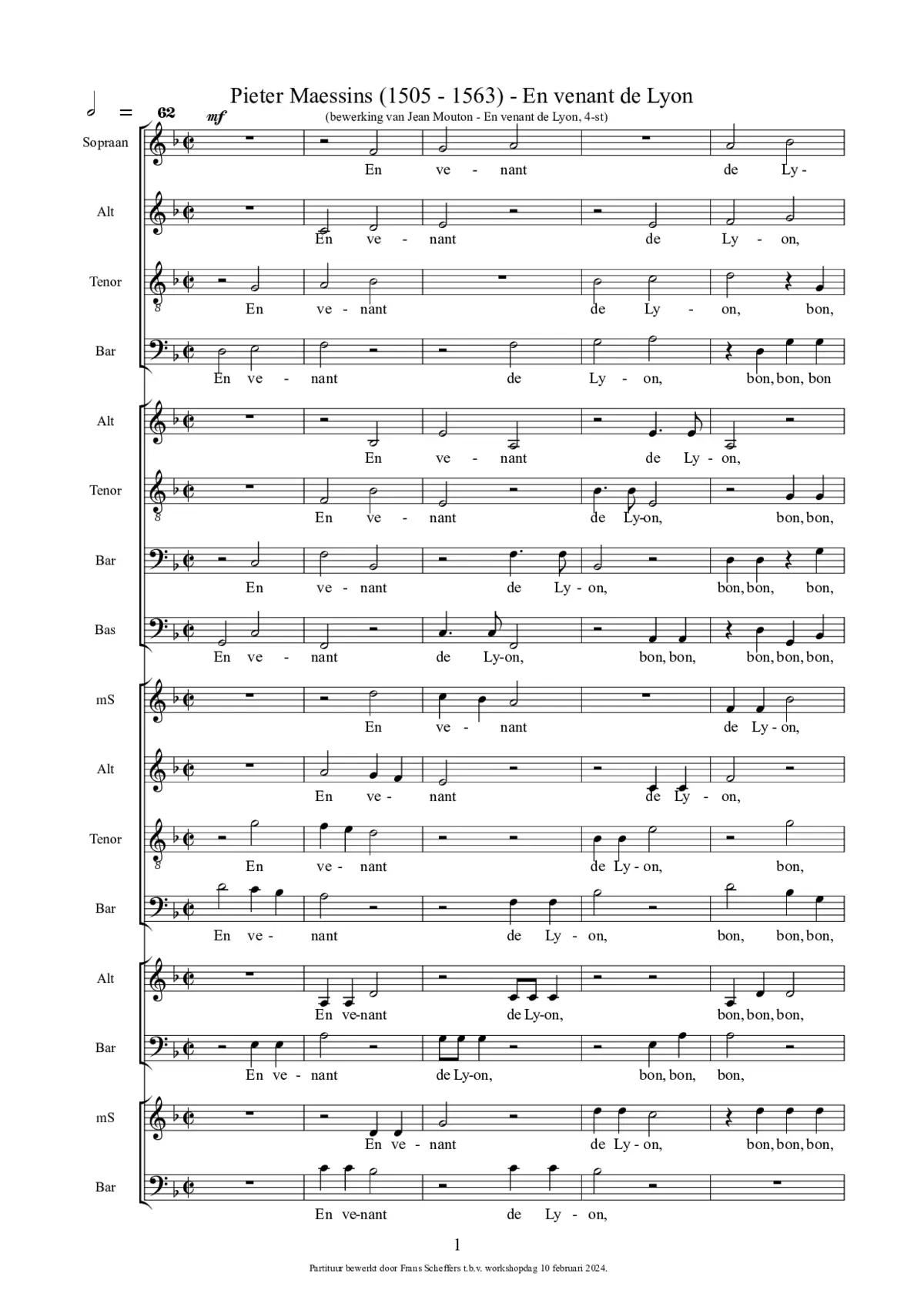 En venant de Lyon - Page 1