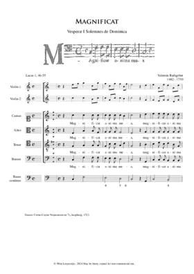 Magnificat, Op.II, No.7