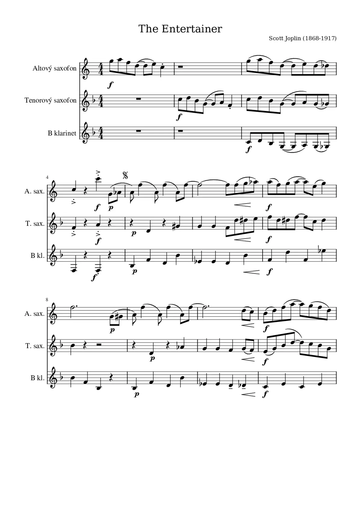 the entertainer - Page 1