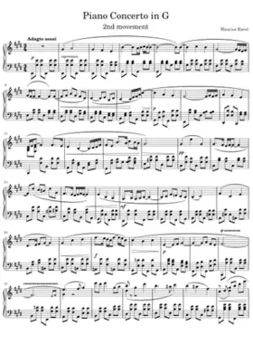 Piano Concerto in G major