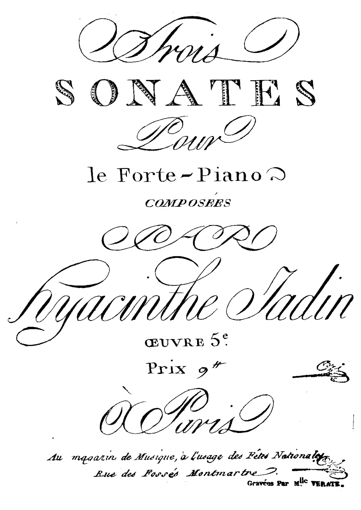 3 Piano Sonatas - Page 1