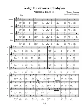 As by the Streames of Babilon
