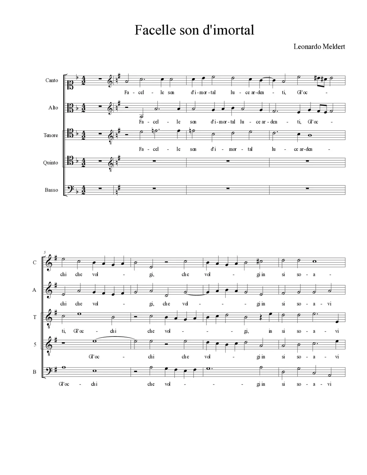 Facelle son d'imortal - Page 1