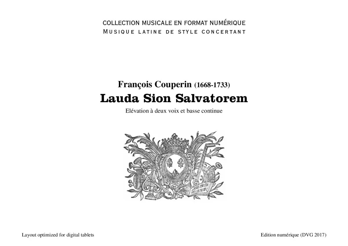 Lauda Sion Salvatorem - Page 1