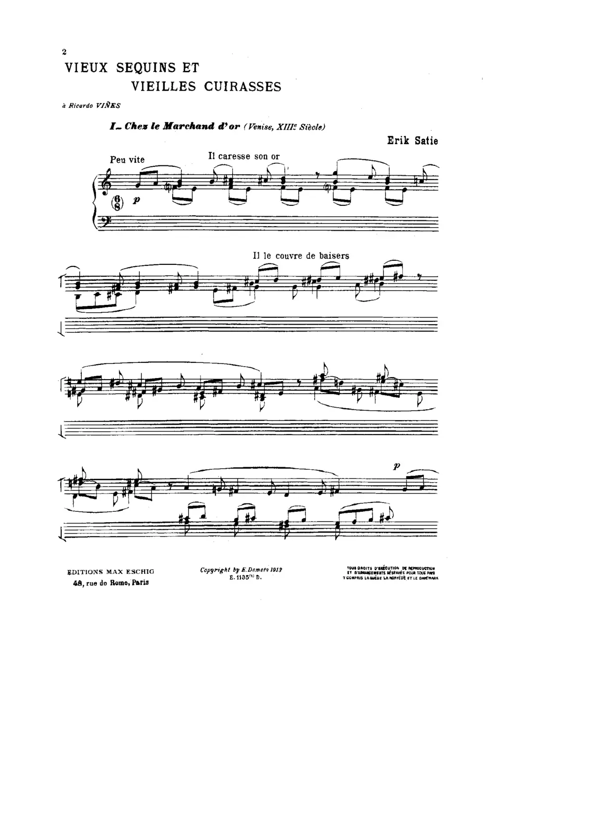 Vieux sequins et vieilles cuirasses - Page 1