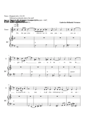 Poi che quest' occhi