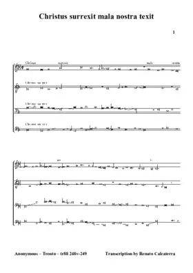Christus surrexit mala nostra texit