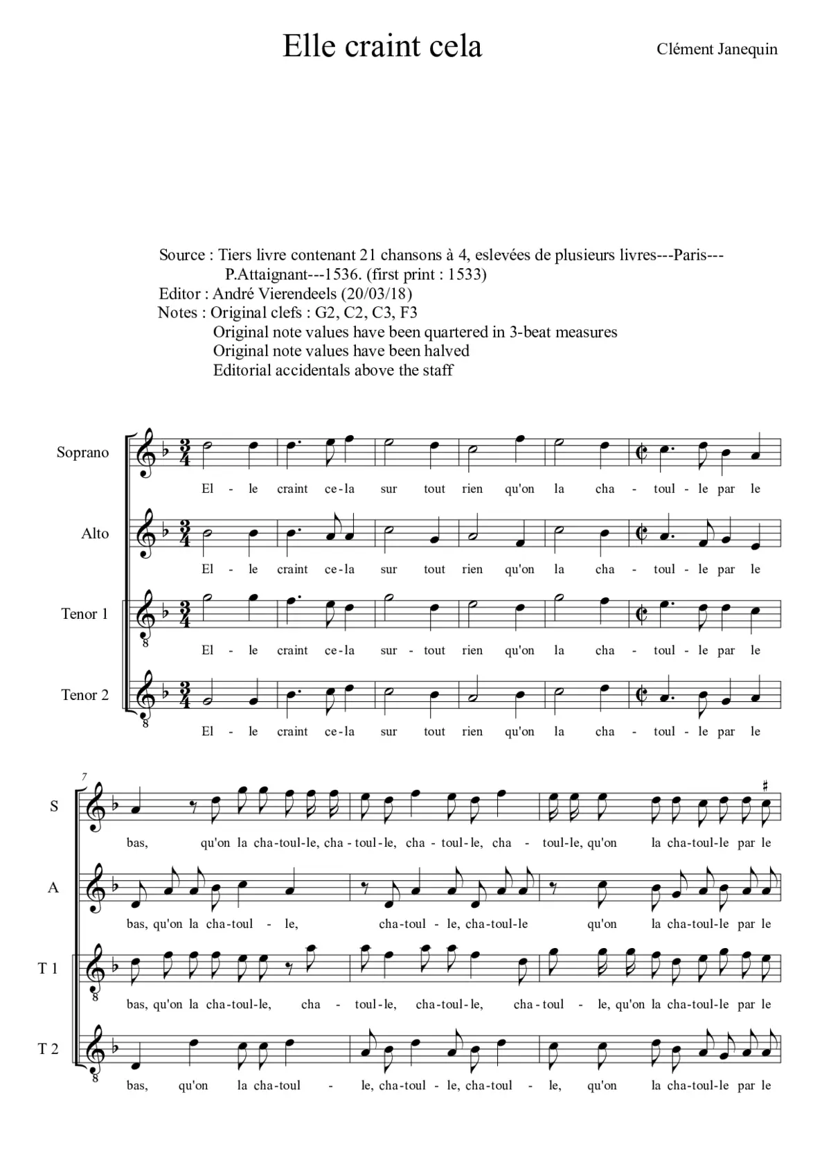 Elle craint cela - Page 1