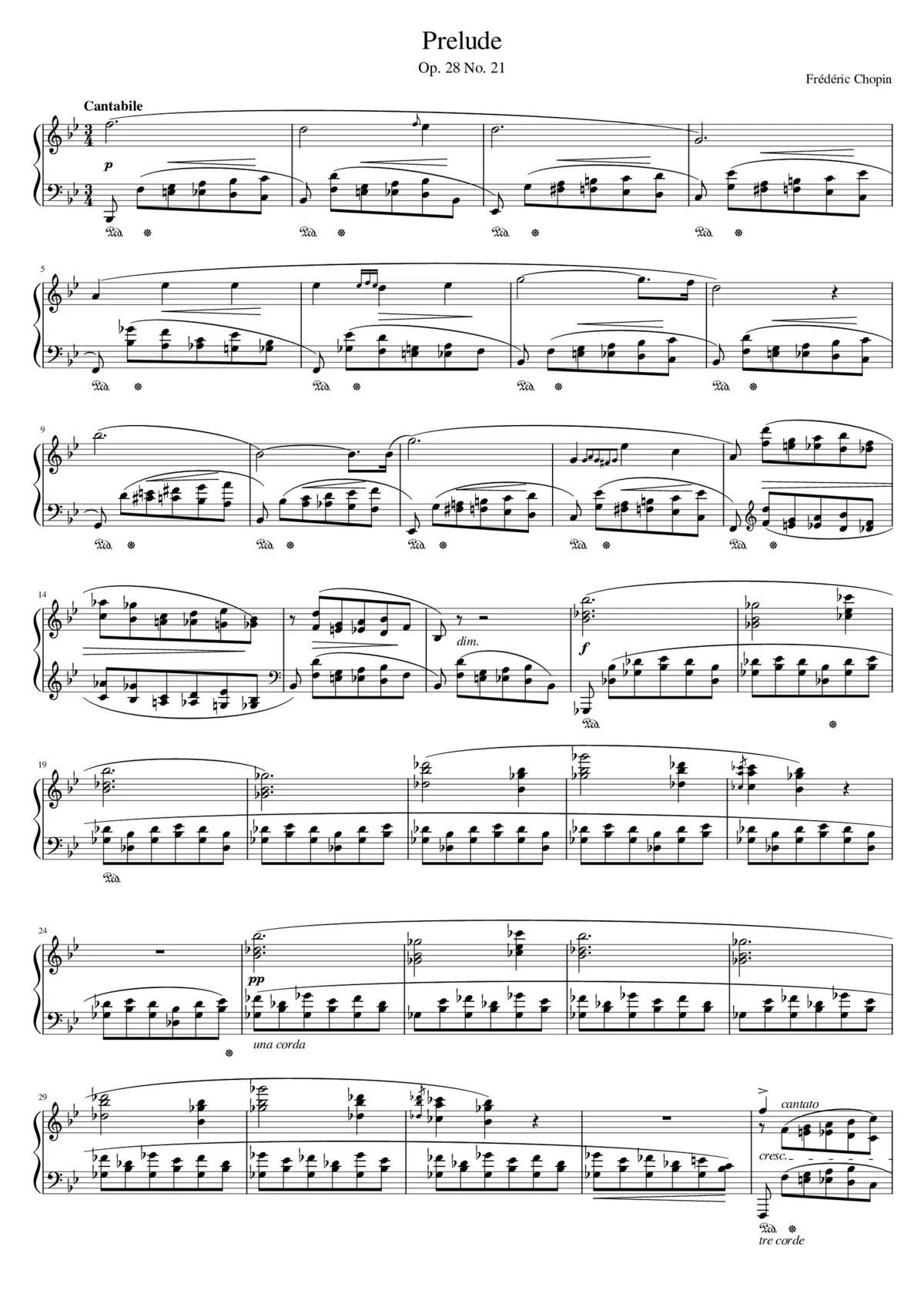 Preludes Op.28 - Page 1