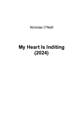 My heart is inditing