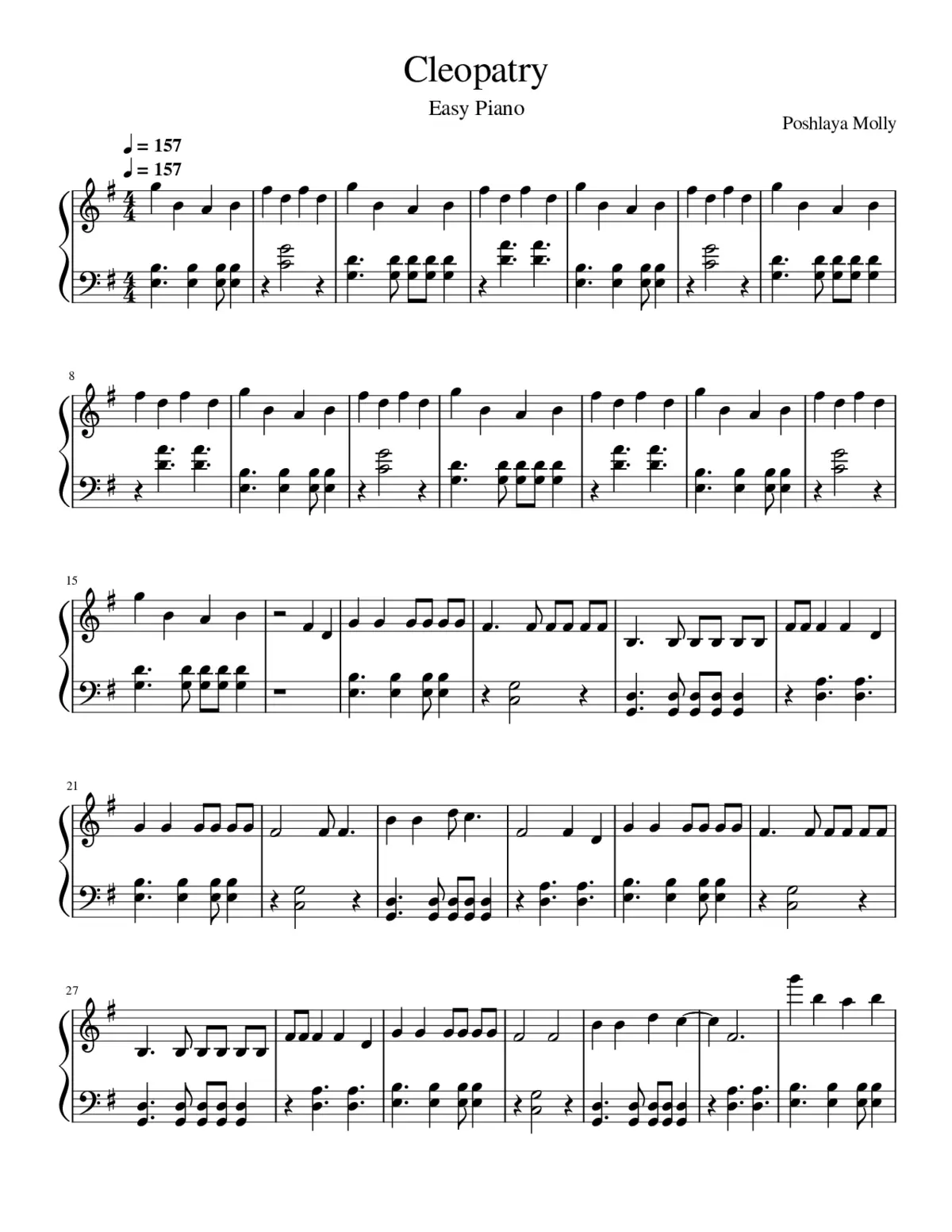 Cleopatry - Page 1