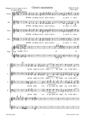 Christ's incarnation