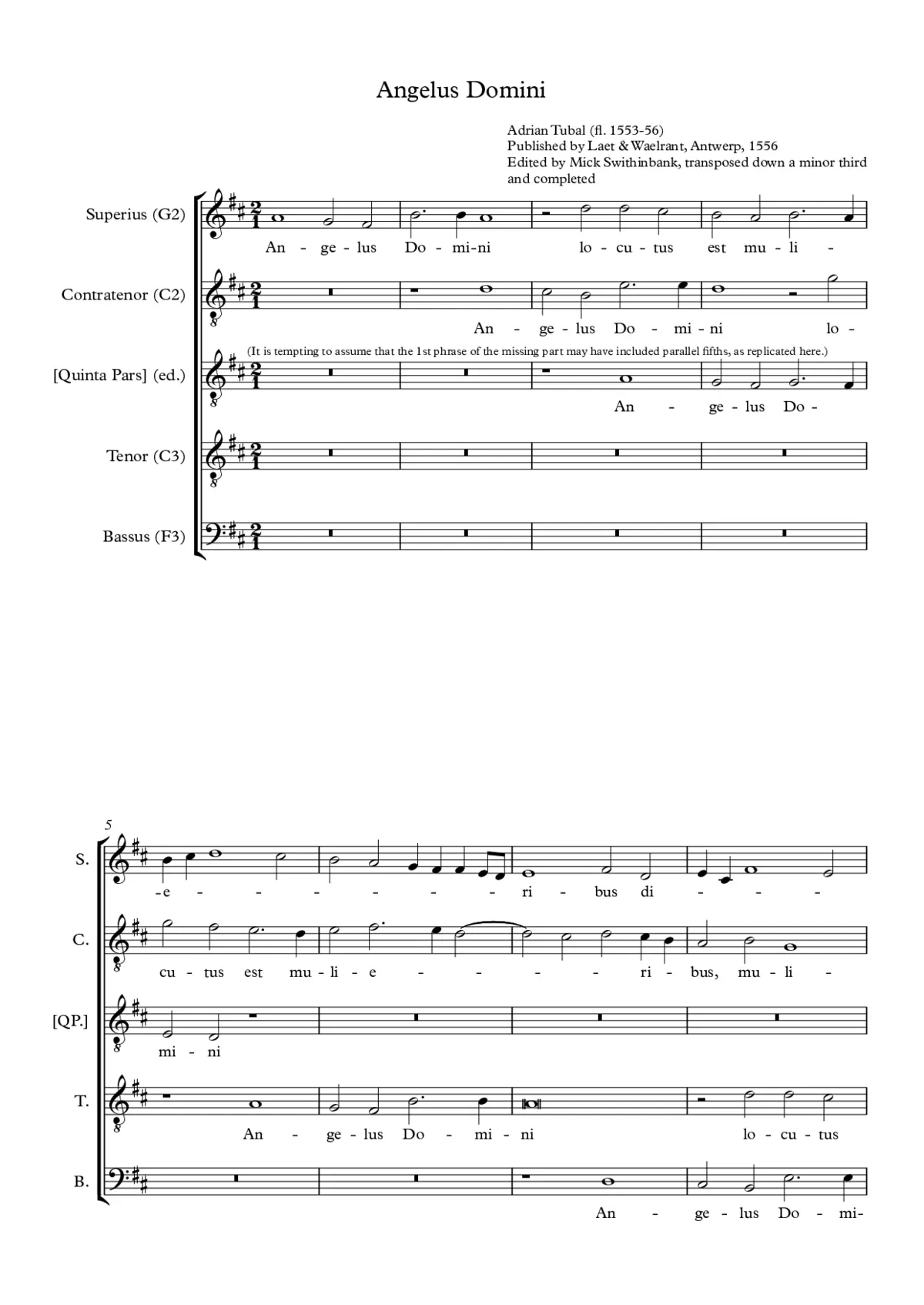 Angelus Domini - Page 1