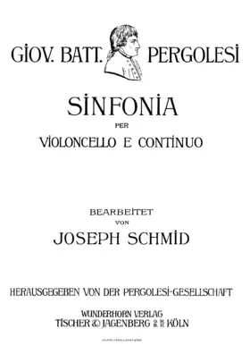 Sinfonia for Cello and Continuo