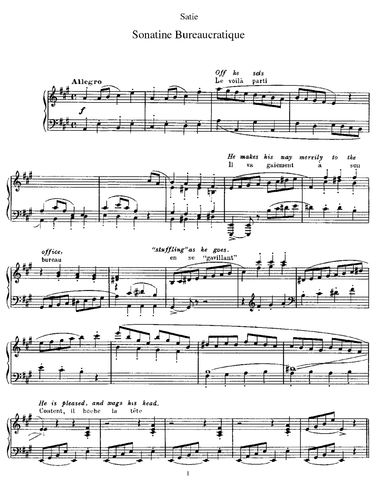 Sonatine bureaucratique - Page 1