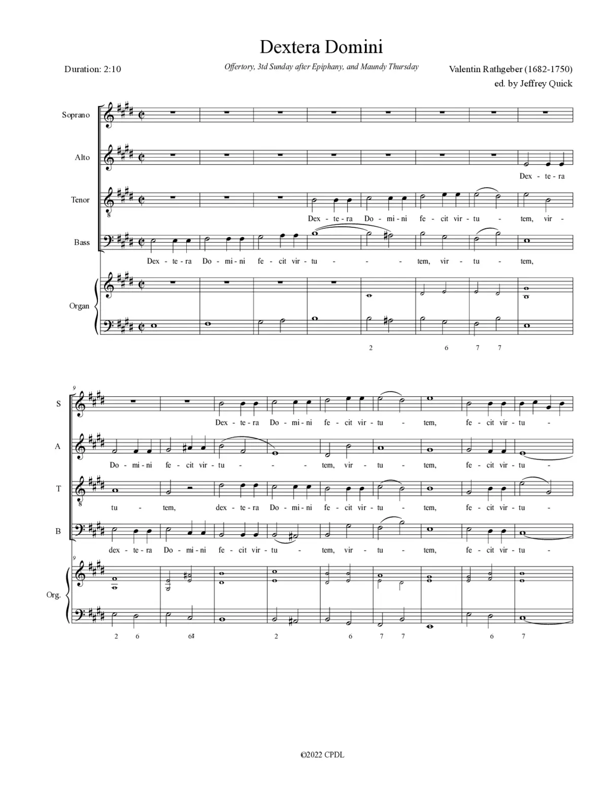 Dextera Domini - Page 1