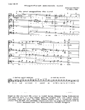 Magnificat secundi toni