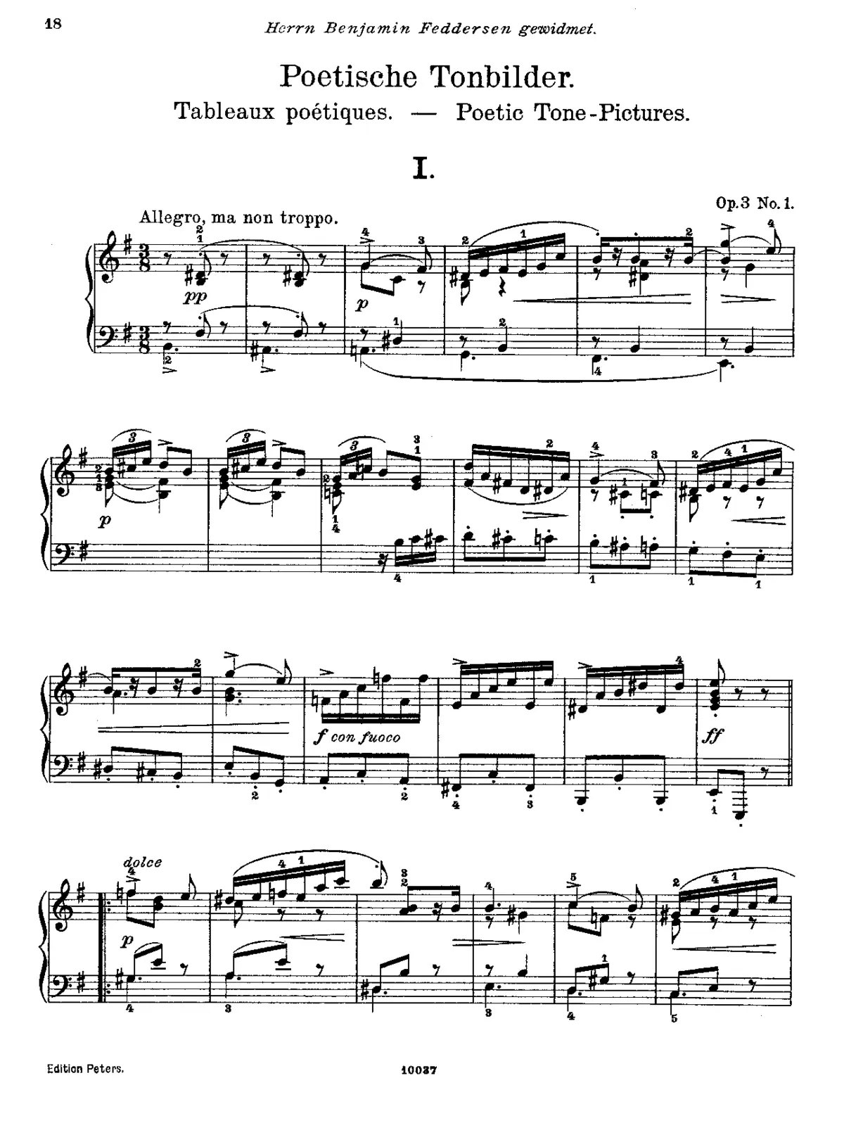 Poetic Tone-Pictures - Page 1