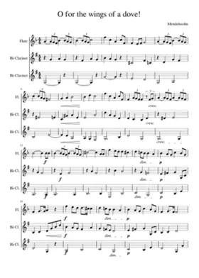 O for the wings of a dove