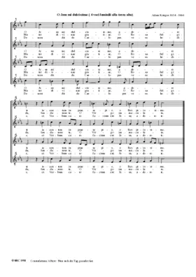 O Jesu mi dulcissime