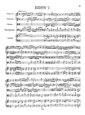 Trio Sonatain A minor