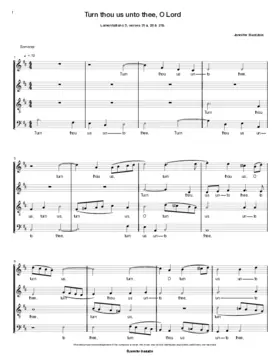 Turn thou us unto thee, O Lord