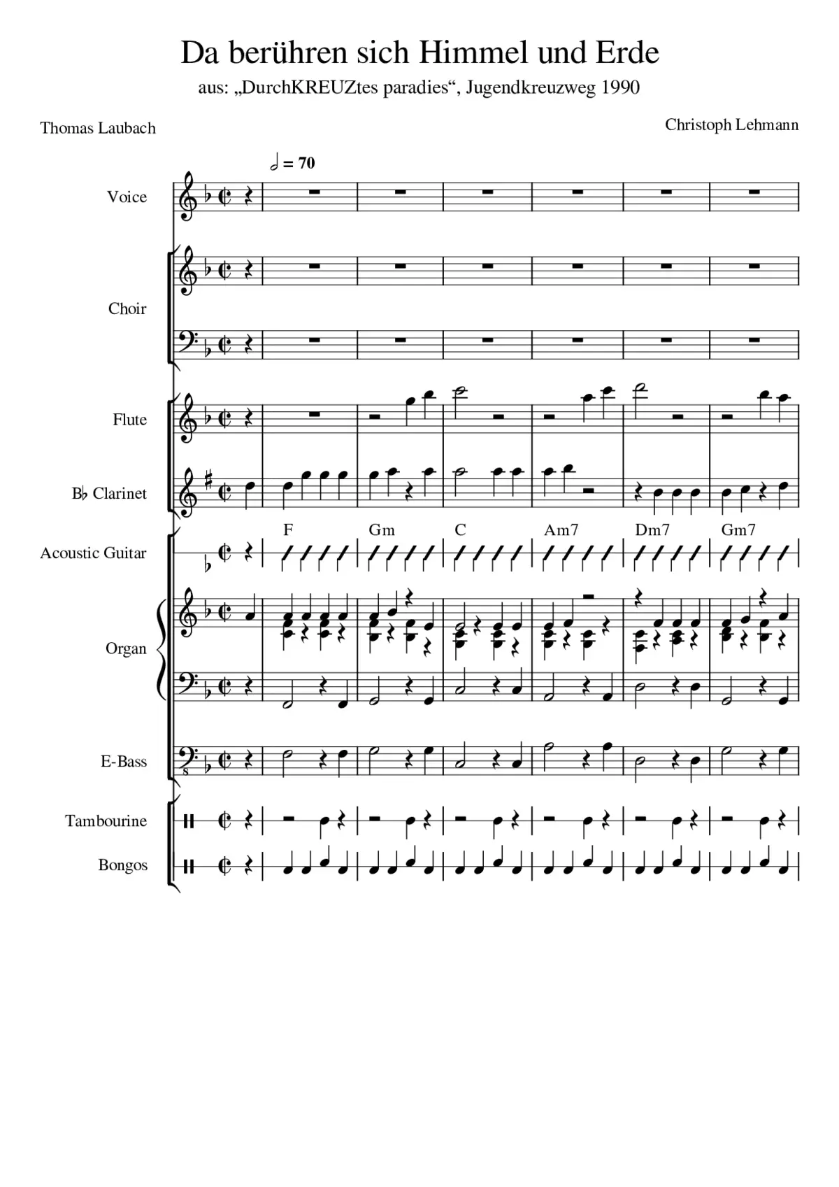 da berühren sich himmel und erde - Page 1