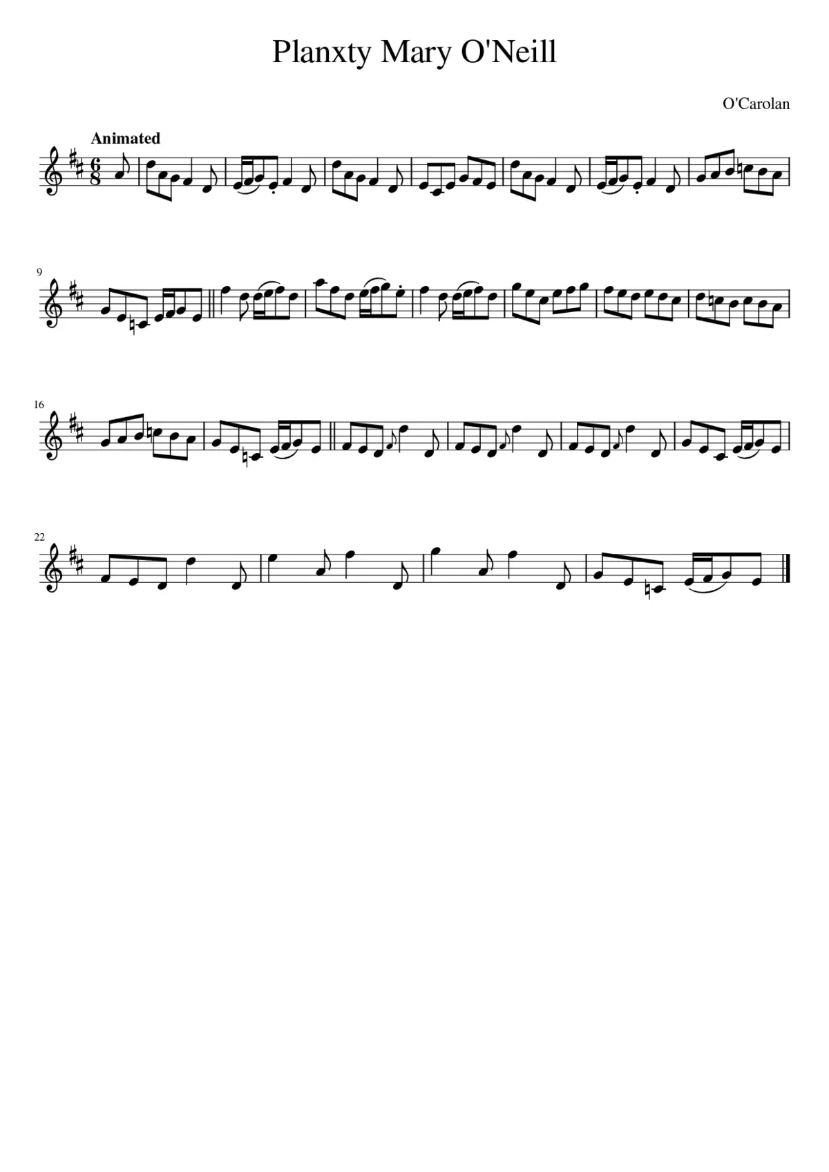 Mary O'Neill - Page 1