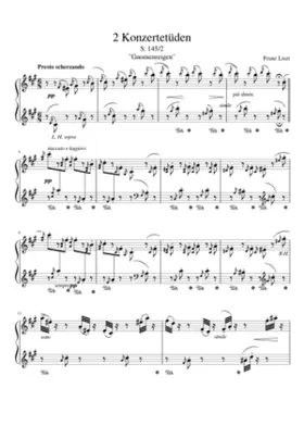 2 Konzertetüden S.145