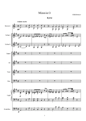 Missa in G Major