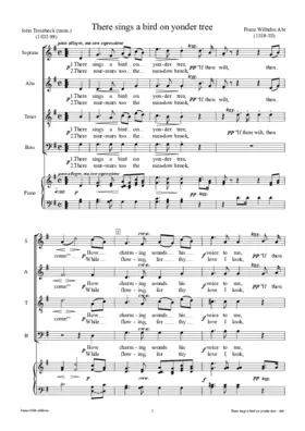 There sings a bird on yonder tree, Op. 122