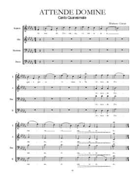 Attende Domine