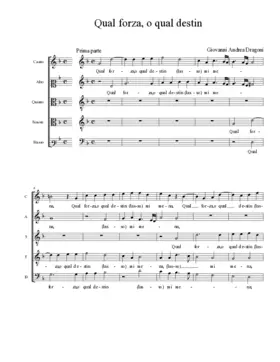 Qual forza, o qual destin