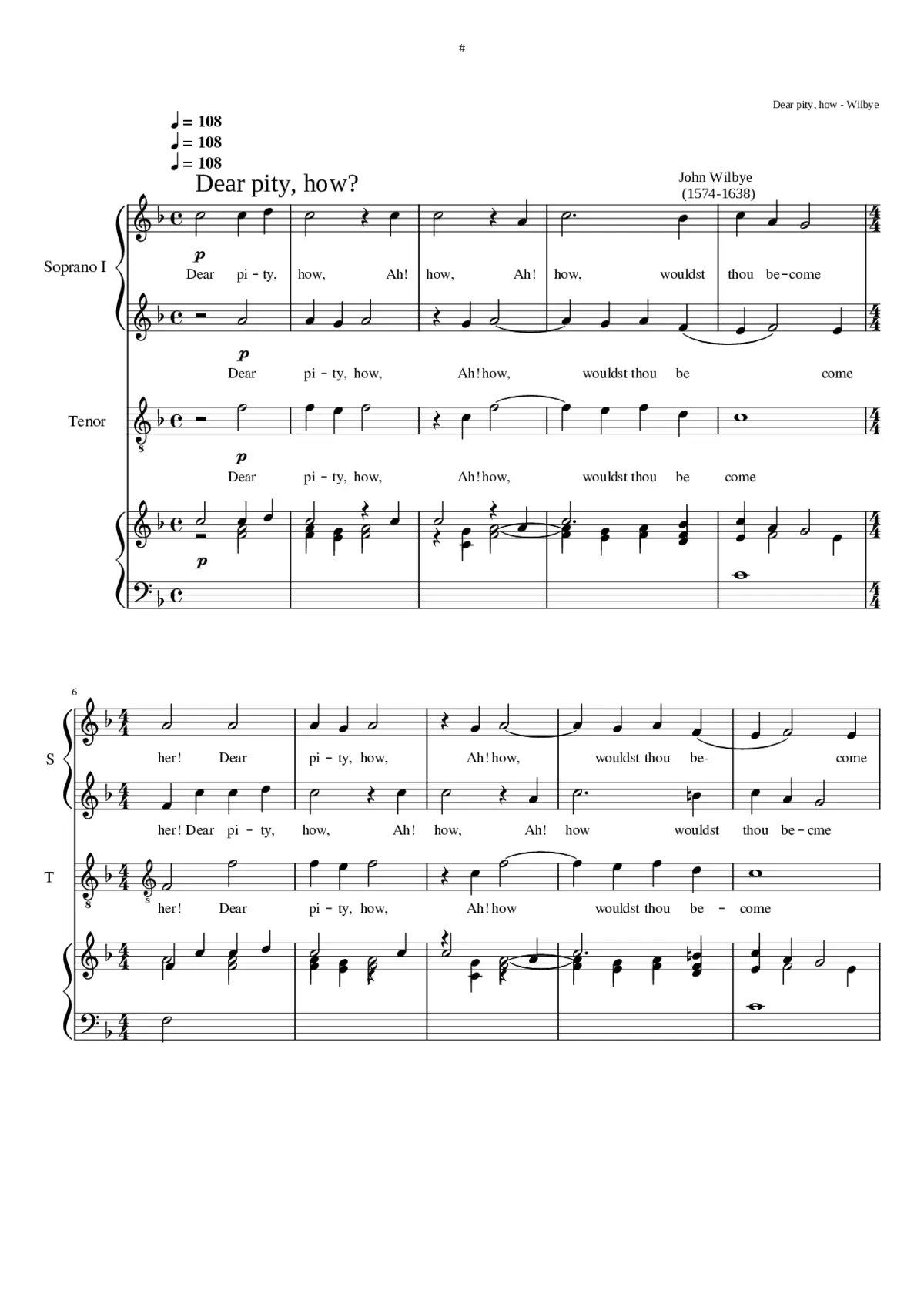 Dear pity how? - Page 1