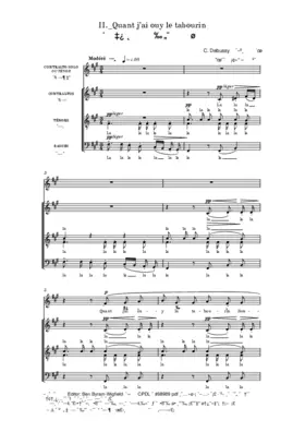 Quant j'ai ouy le tabourin