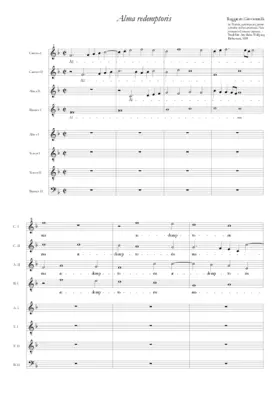 Alma Redemptoris Mater