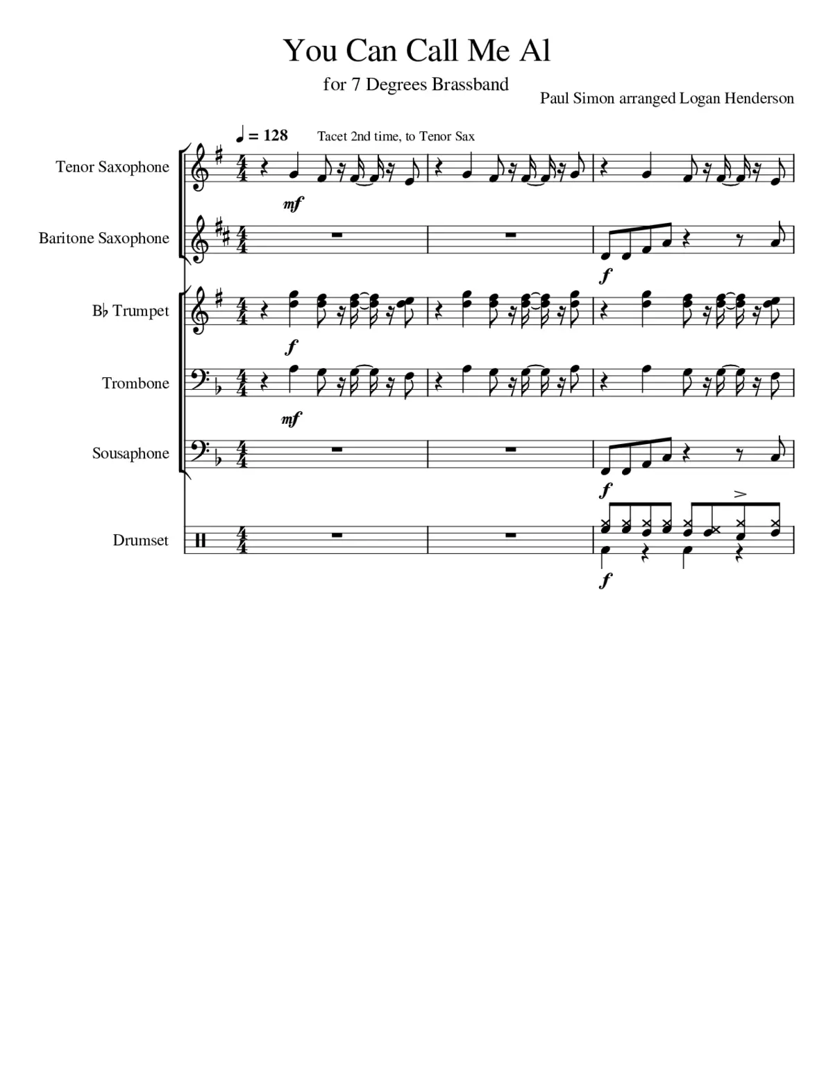 you can call me al - Page 1