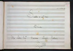Sonata for Piano Four-Hands in D major