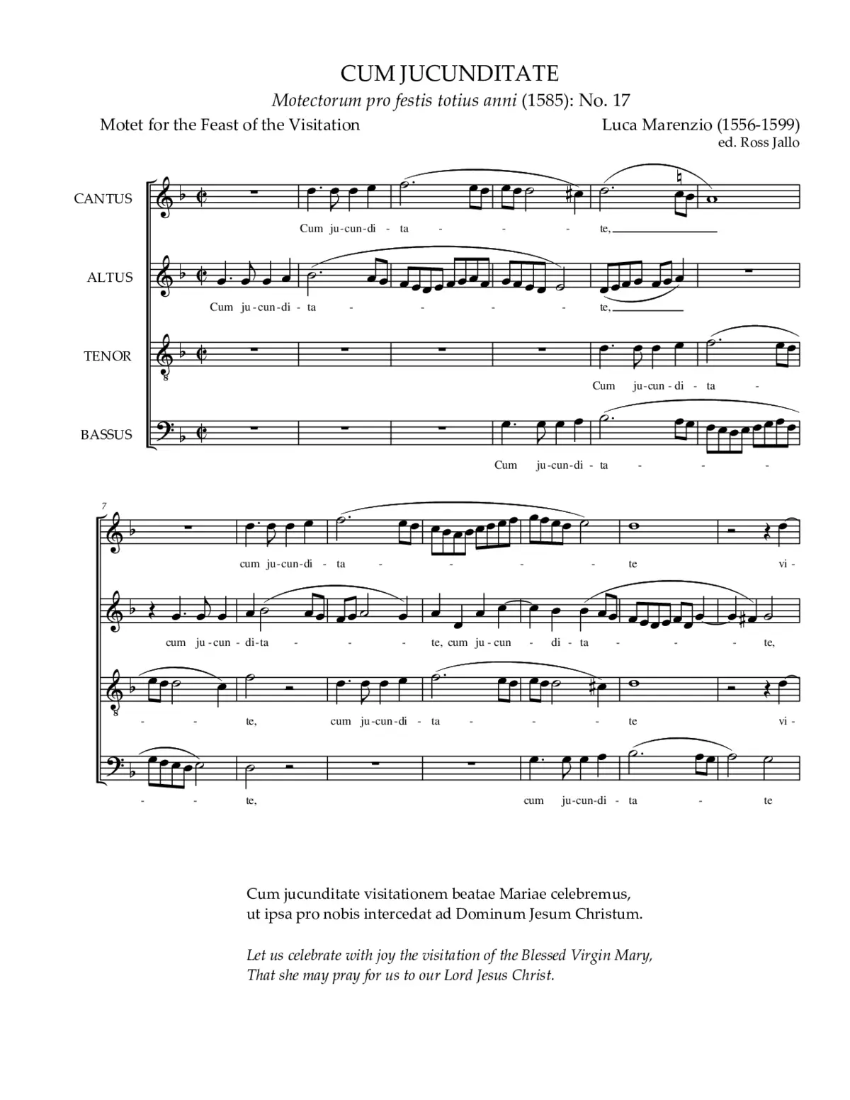 Cum jucunditate - Page 1