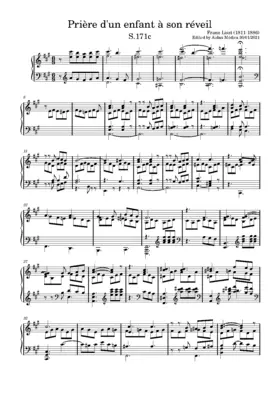 Prière d'un enfant à son réveil